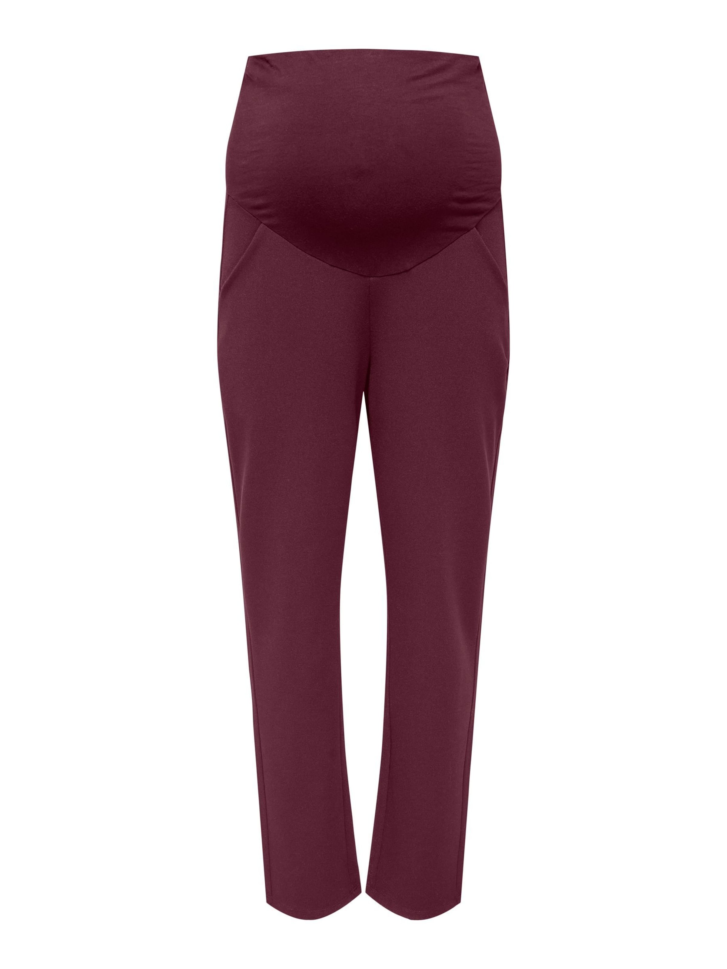 Only Maternity - Pantalón en rojo: frente