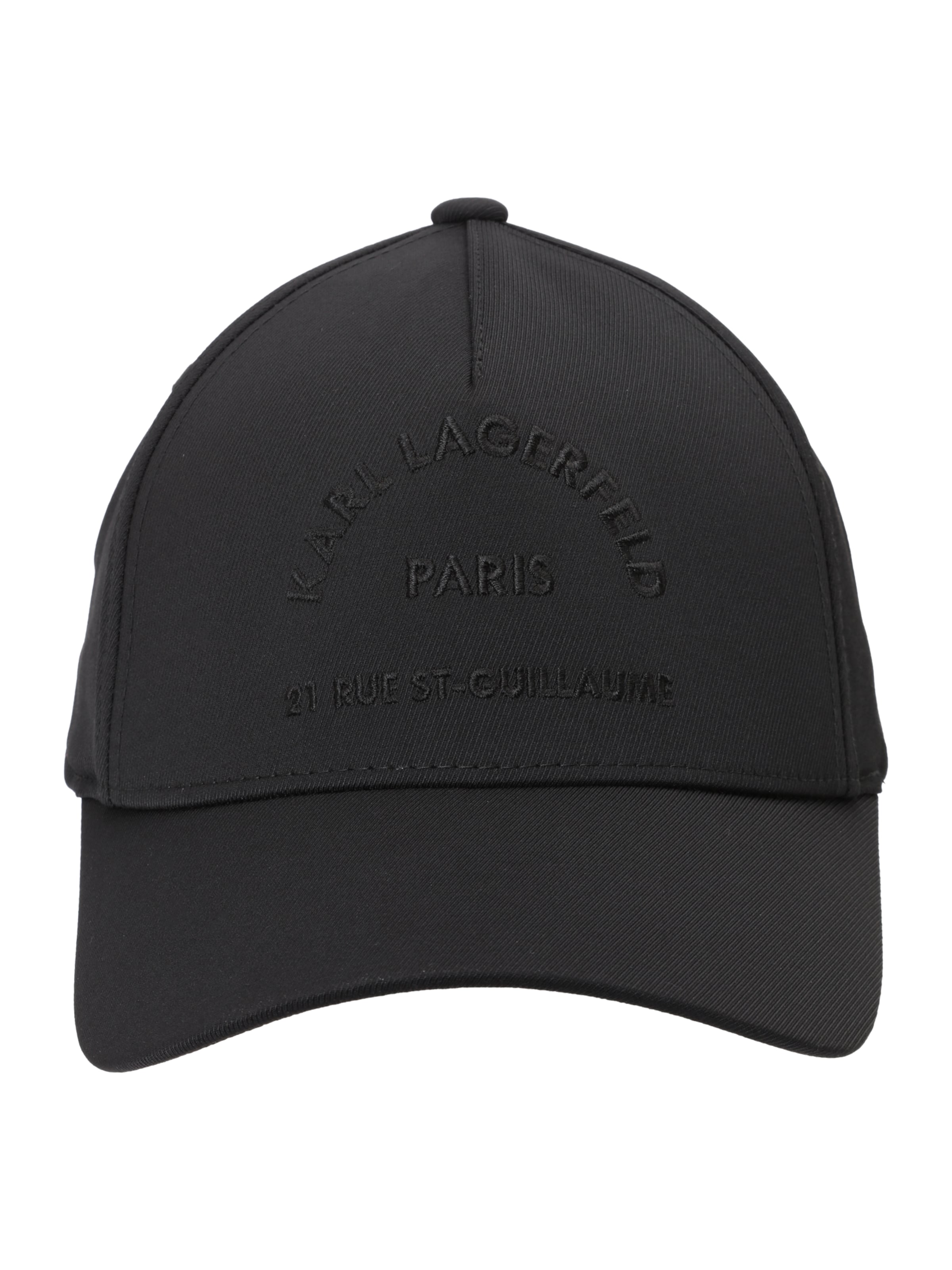 Karl Lagerfeld Casquette en noir, Vue avec produit