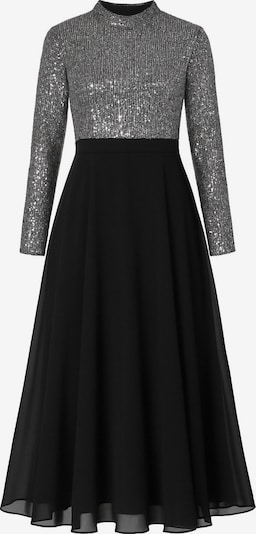 MODAMIHRAM Abendkleid in schwarz / silber, Produktansicht