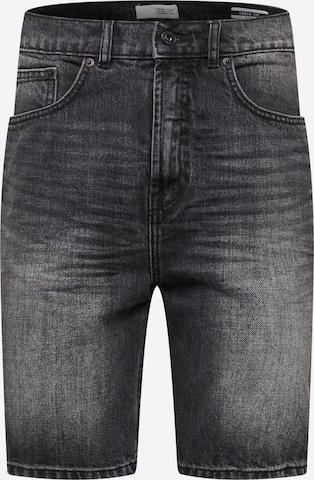 !Solid Regular Jeans in Zwart: voorkant