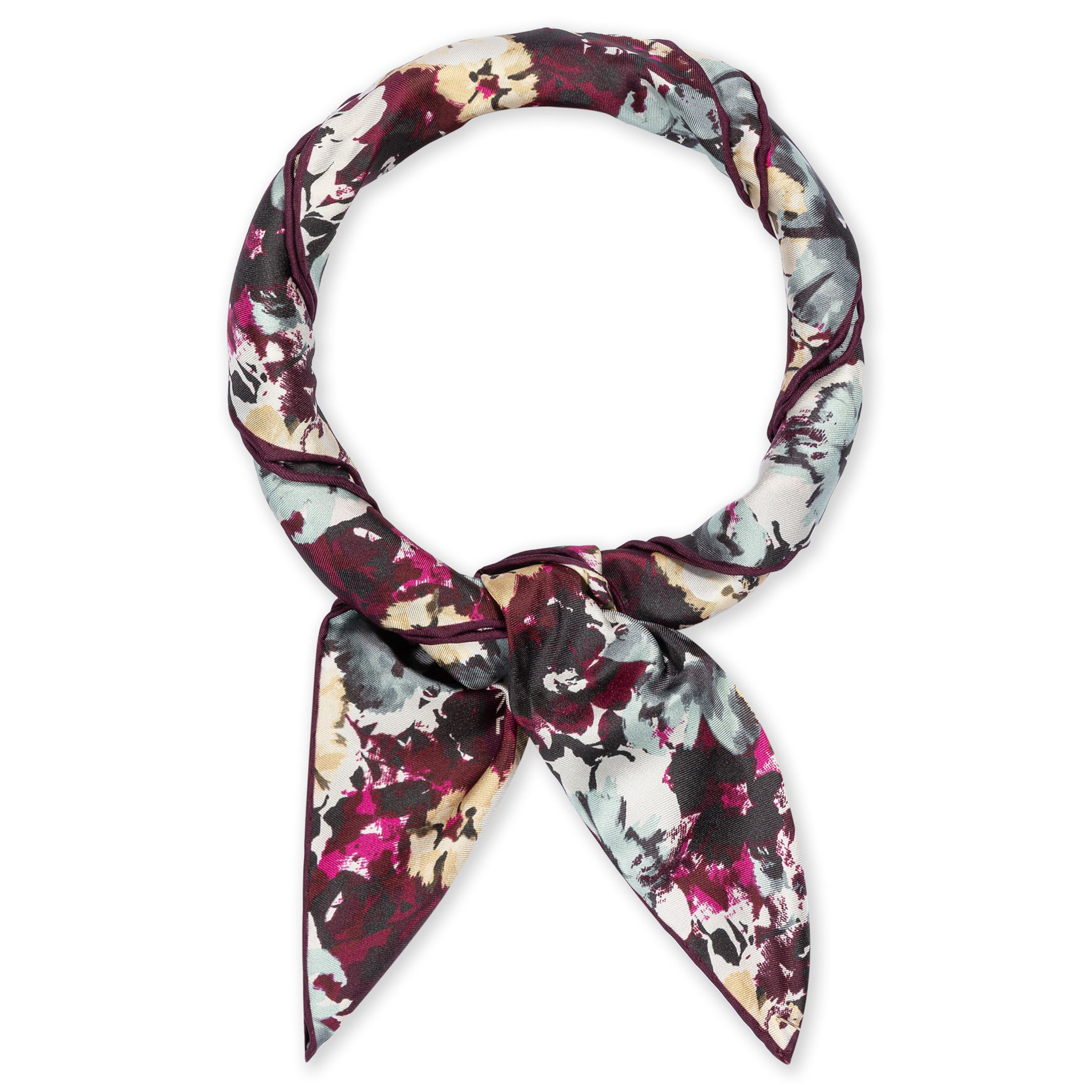 Roeckl Doek 'WILD GALLERY NICKY' in Lila