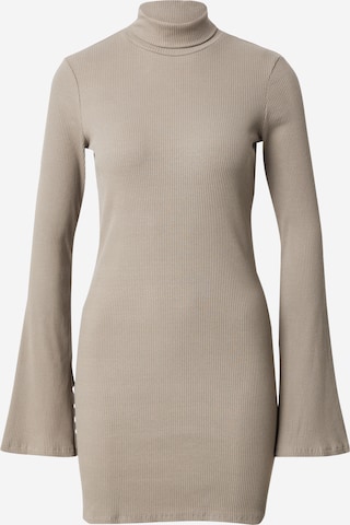 Monki Dress in Beige: front