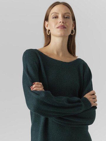 Robes en maille 'LEFILE' VERO MODA en vert