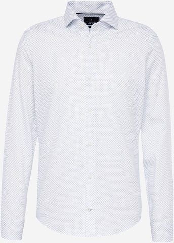 JOOP! Slim fit Button Up Shirt 'Paiton' in White: front