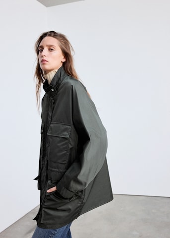 Parka di mezza stagione 'ESPIDI' di MANGO in grigio