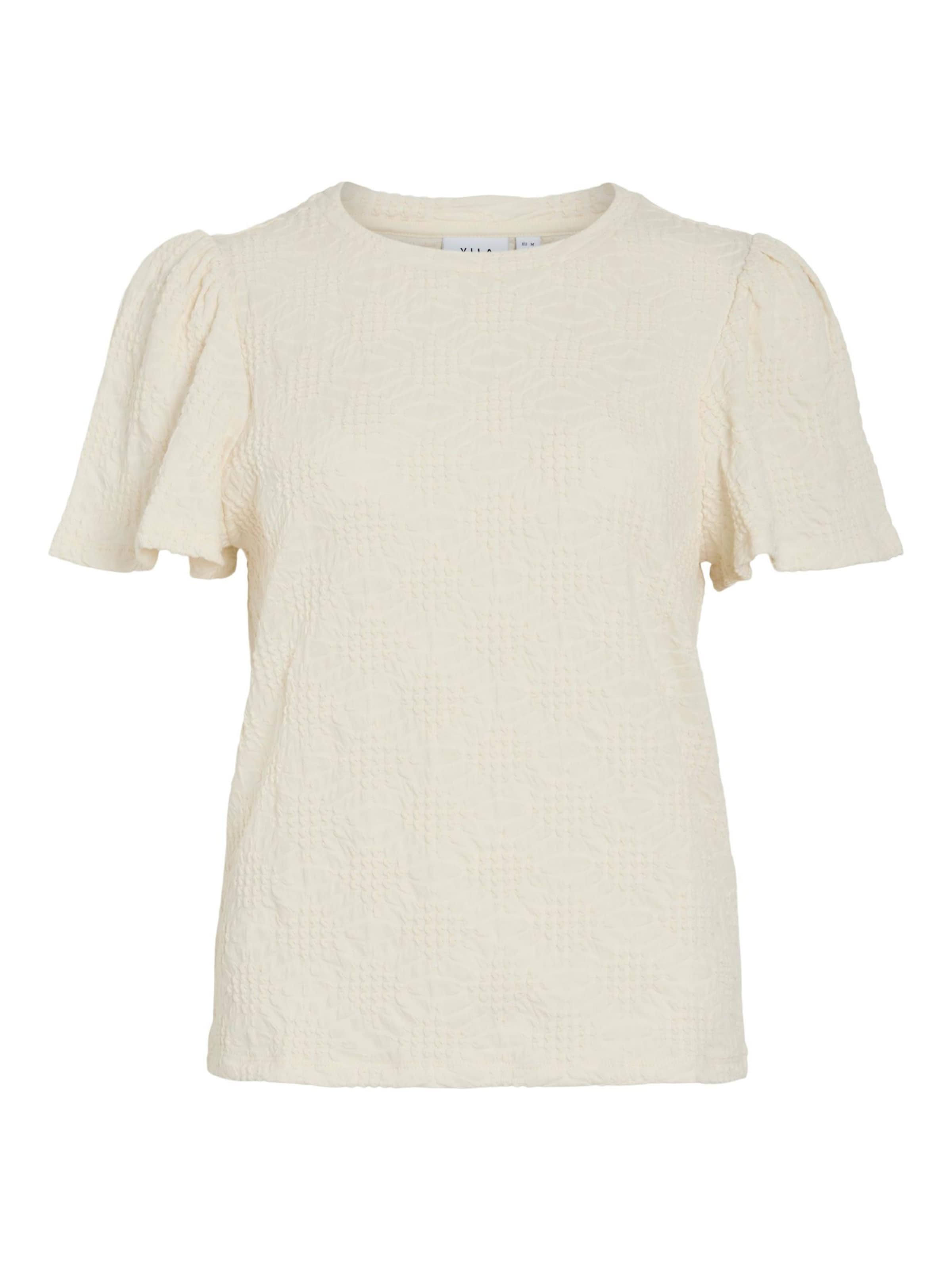 VILA - Camiseta en beige: frente