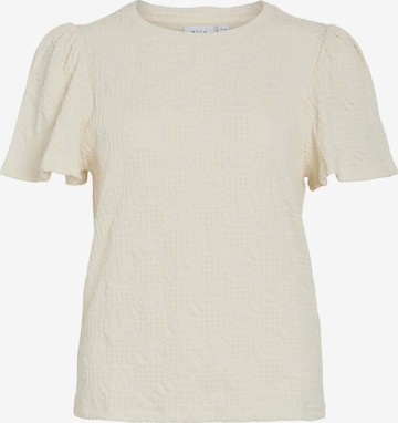VILA - Camiseta en beige: frente