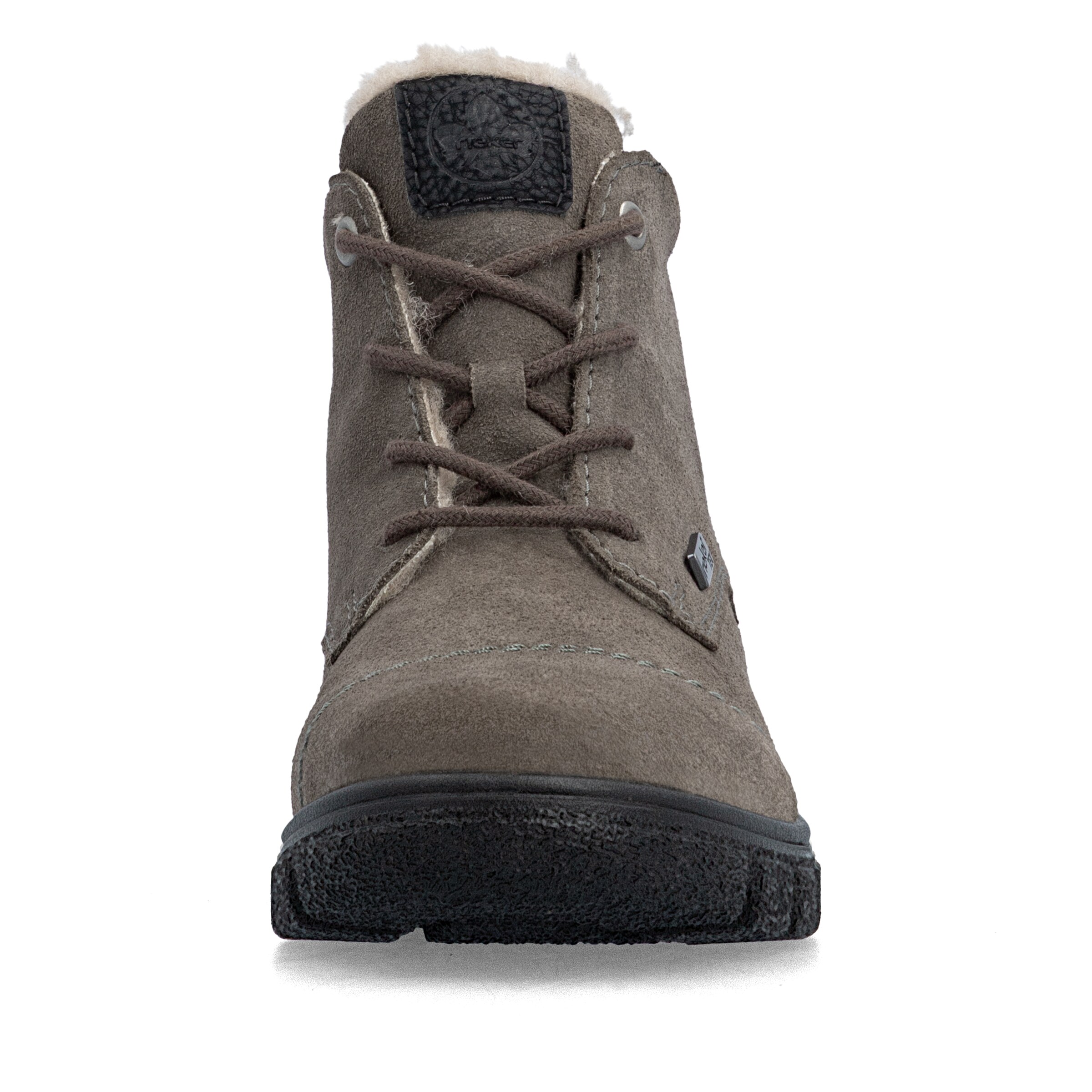 Bottines à lacets Rieker en gris