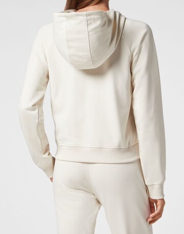 Plein Sport - Sudadera con cremallera en beige