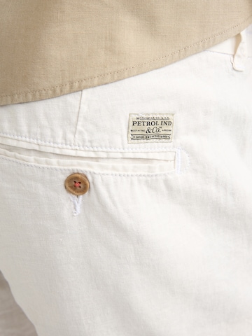Petrol Industries Regularen Hlače | bela barva