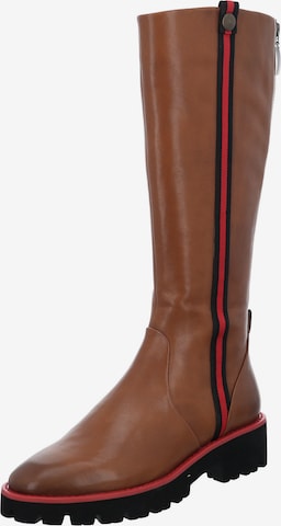 GERRY WEBER Boots 'Sena' in Brown: front