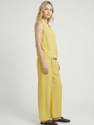 Guido Maria Kretschmer Women Wide leg Παντελόνι πλισέ 'Finja' σε κίτρινο