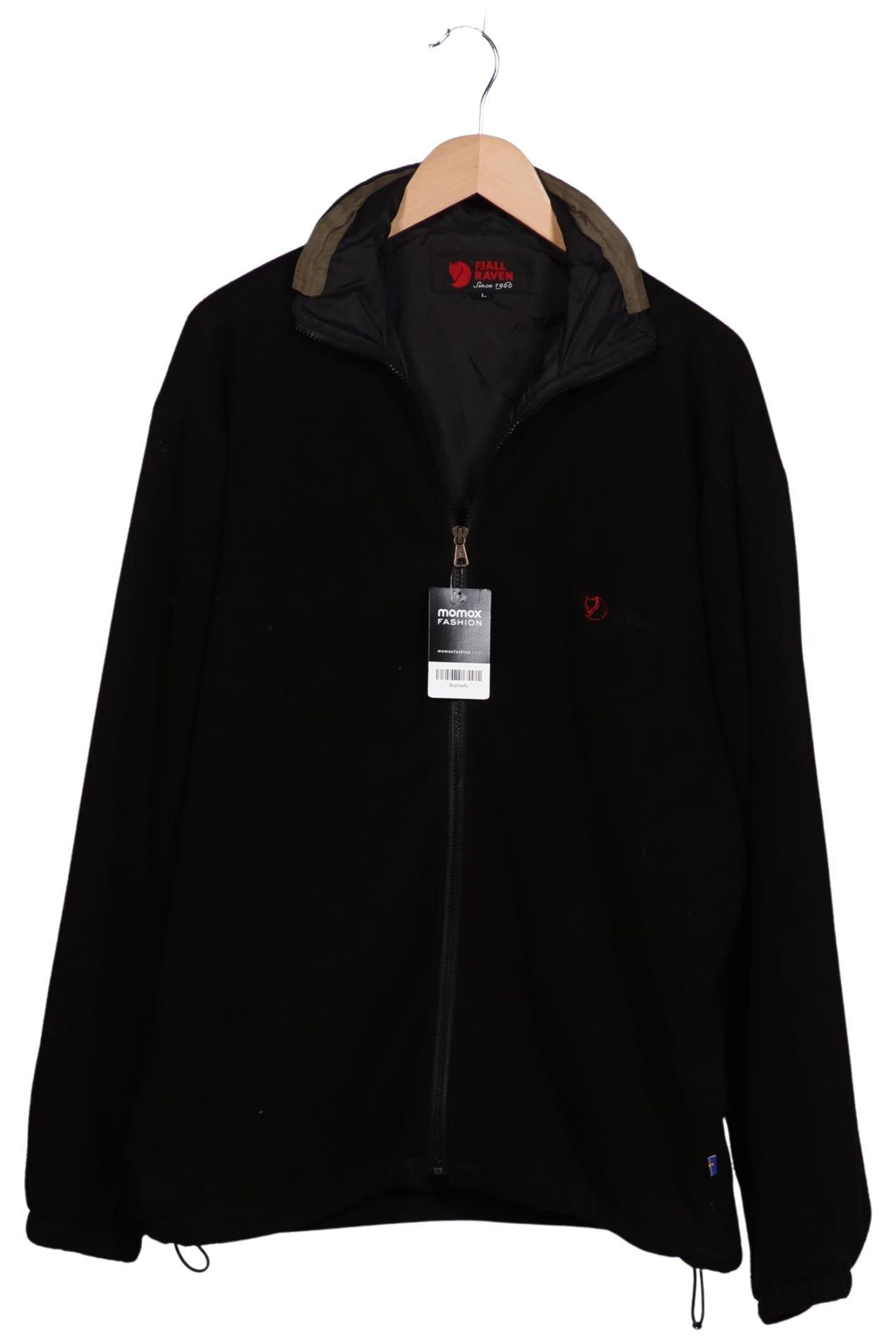 Fjällräven Jacket & Coat in L in Black: front