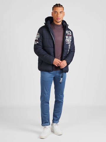 Veste d’hiver CAMP DAVID en bleu