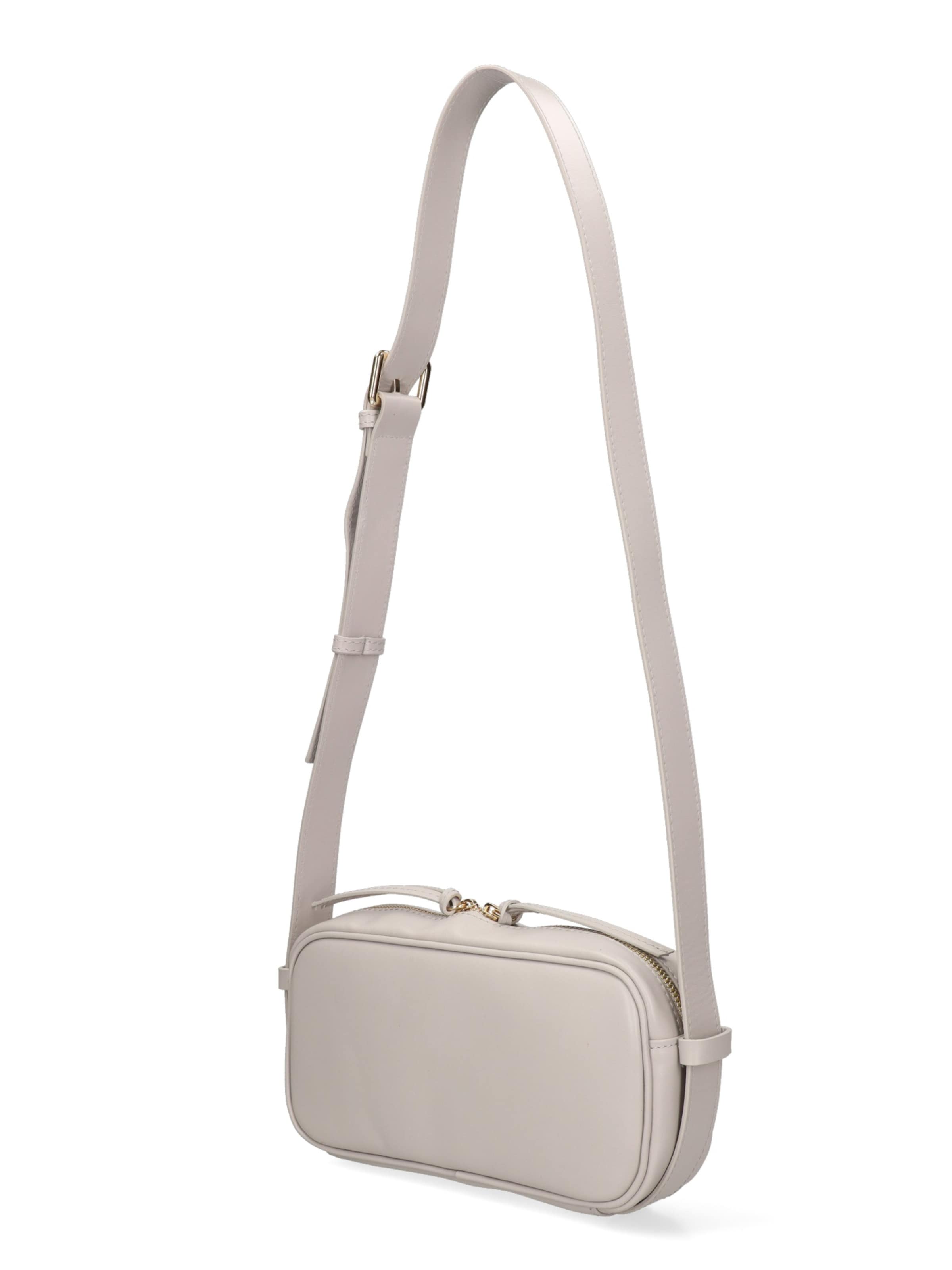 Borsa a tracolla di Gave Lux in bianco: frontale