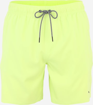 Shorts de bain PUMA en vert : devant