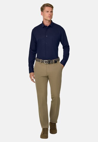 Boggi Milano Shirt in Blauw: voorkant