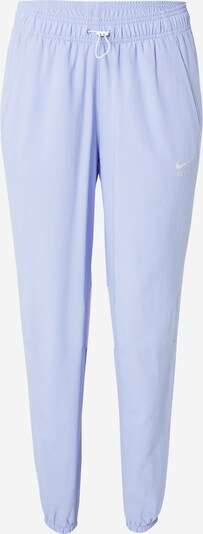 NIKE Pantalon de sport en violet clair / blanc, Vue avec produit