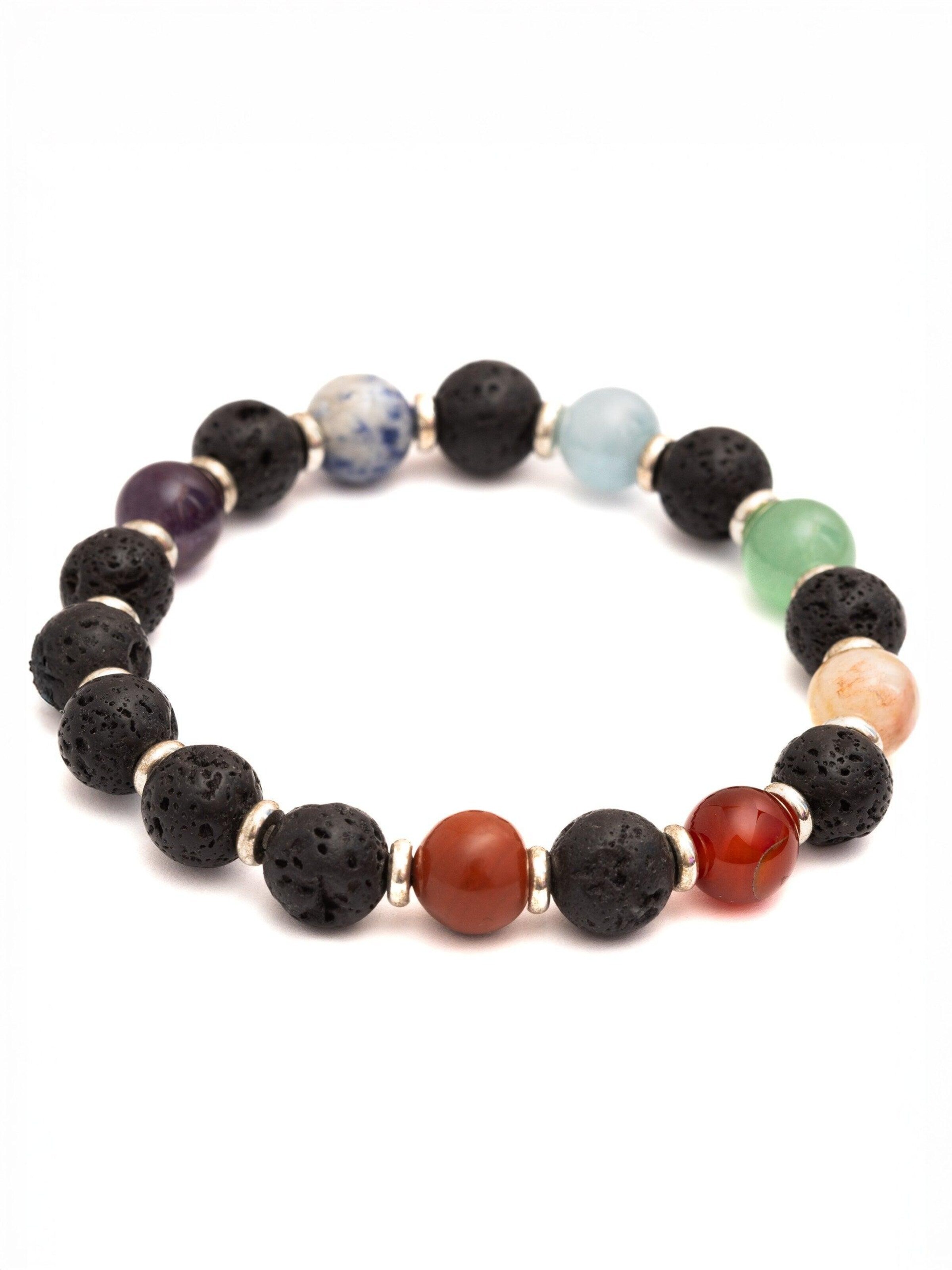 Secret Stones Bracelet 'Seven Sparks' in Mixed colours: front