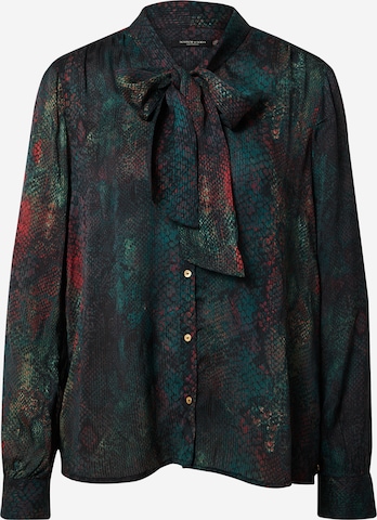 SCOTCH & SODA Blouse in Groen: voorkant