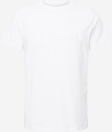 GUESS T-Shirt 'Barry' in Weiß: predná strana