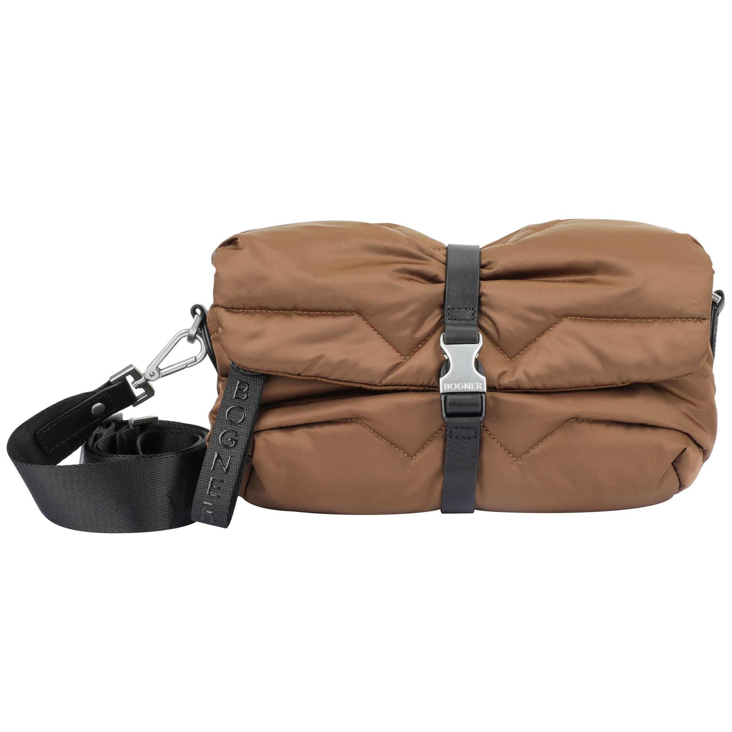 BOGNER - Bolso de hombro 'Morzine Sole' en marrón: frente