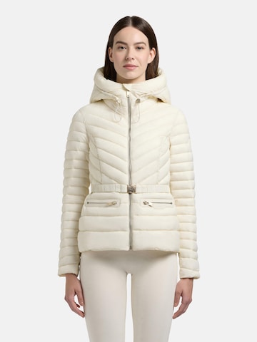 Giacca funzionale 'Lorella' di khujo in bianco: frontale