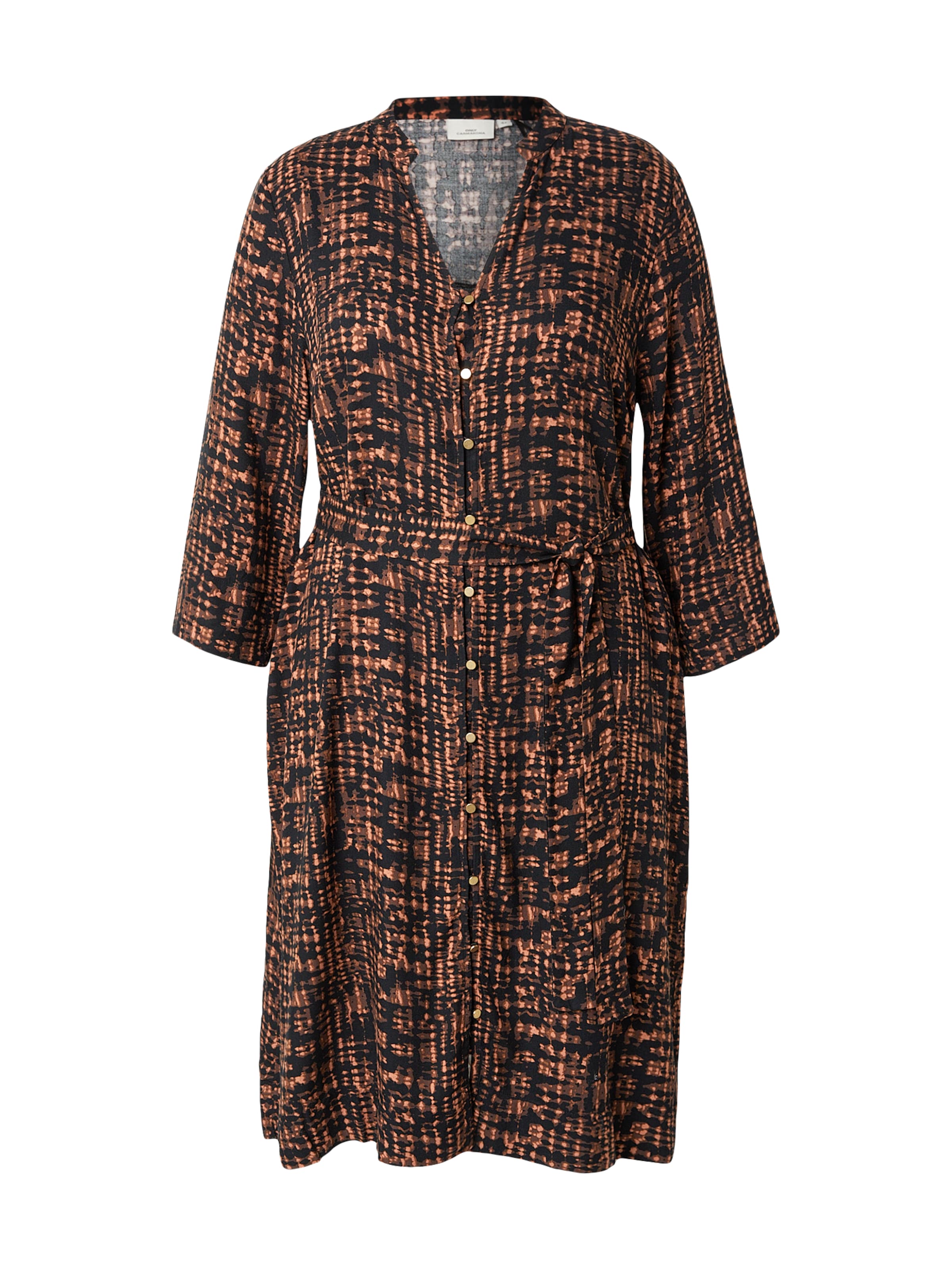 ONLY Carmakoma Blusekjole i sort: forside