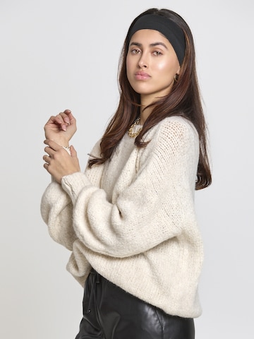 Lilavie Strickpullover ' Peggii ' in Beige