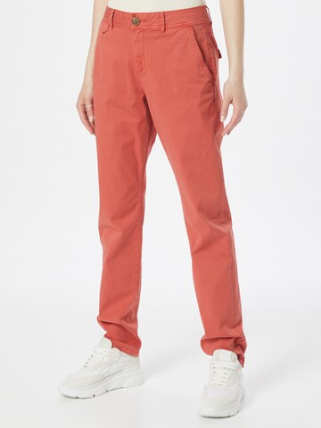Regular Pantalon s.Oliver en orange : devant