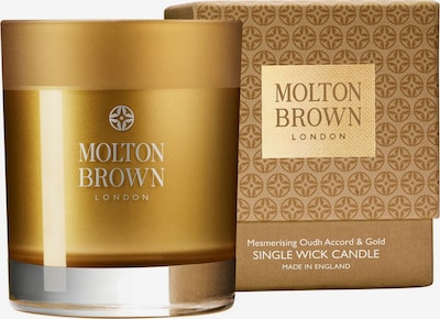 Molton Brown Kerze 'Mesmering Oudh Accord & Gold Single Wick' in gold, Produktansicht