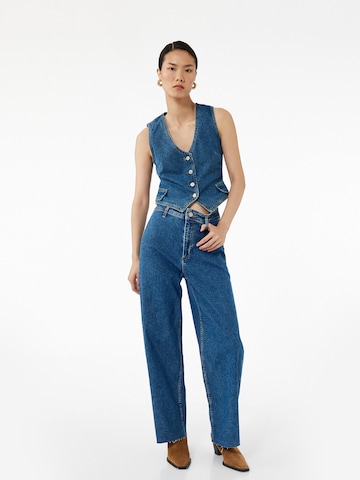 Koton Wide leg Jeans in Blauw: voorkant