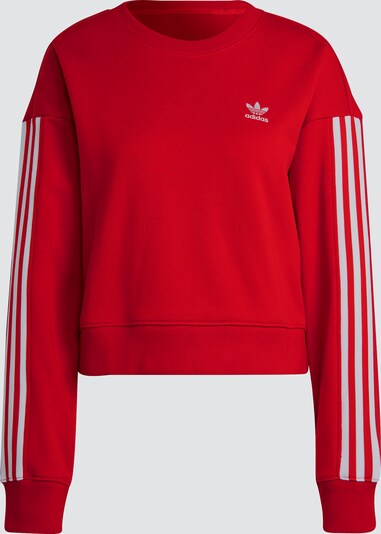ADIDAS ORIGINALS Sweatshirt 'Adicolor Classics' in rot / weiß, Produktansicht