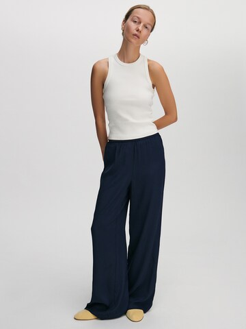 ABOUT YOU x Marie von Behrens Wide leg Broek 'Lexa' in Blauw