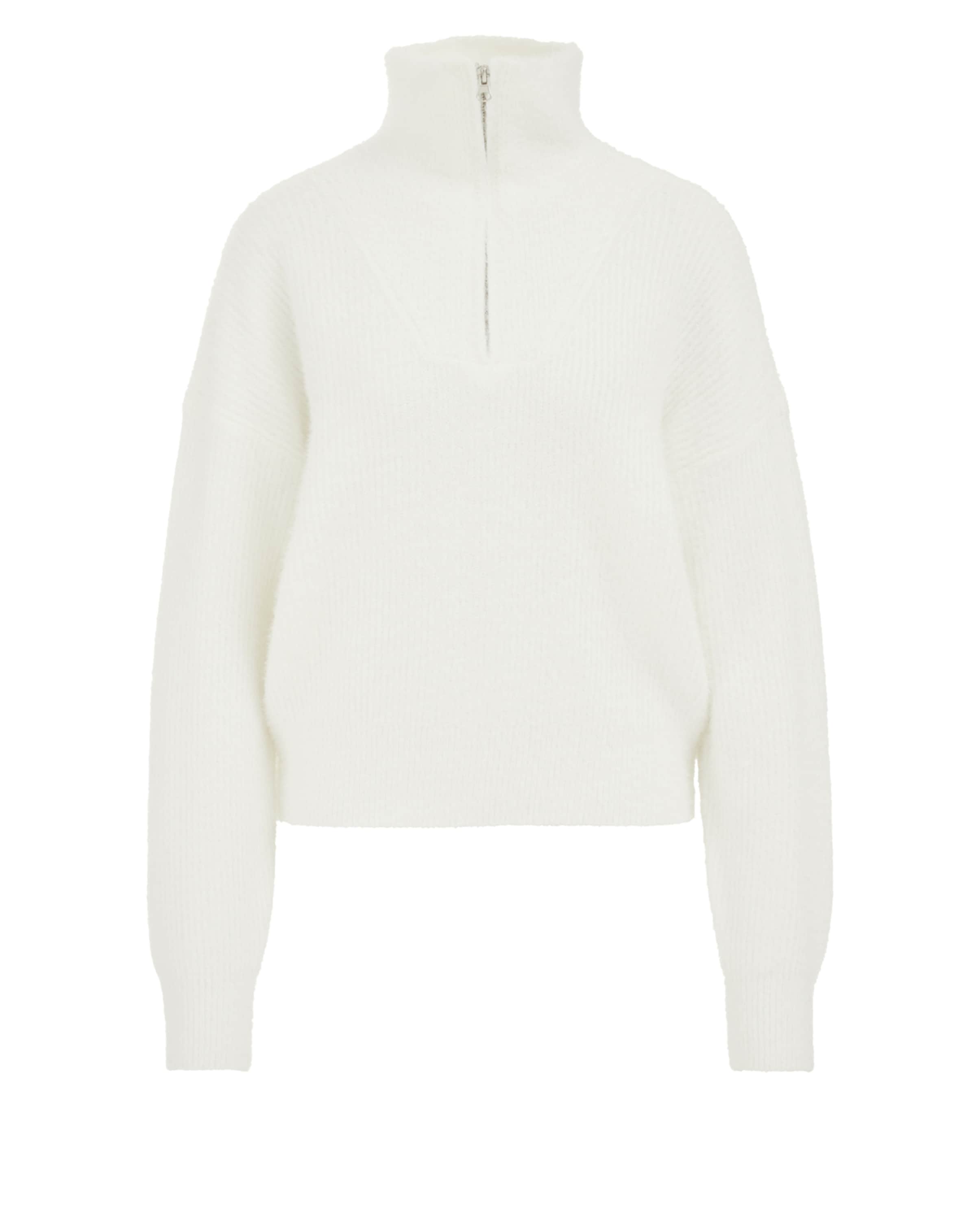 WE Fashion Kampsun, värv valge: eest vaates