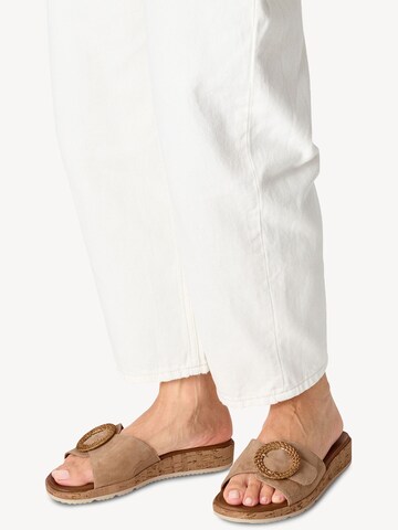 Mule Tamaris en marron