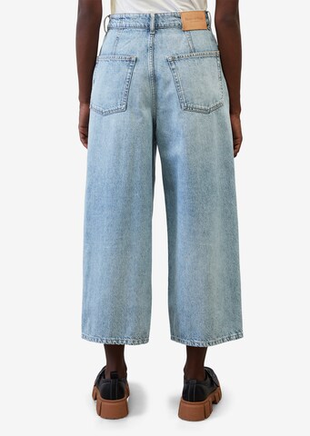 Marc O'Polo Wide Leg Jeans 'Solma' i blå