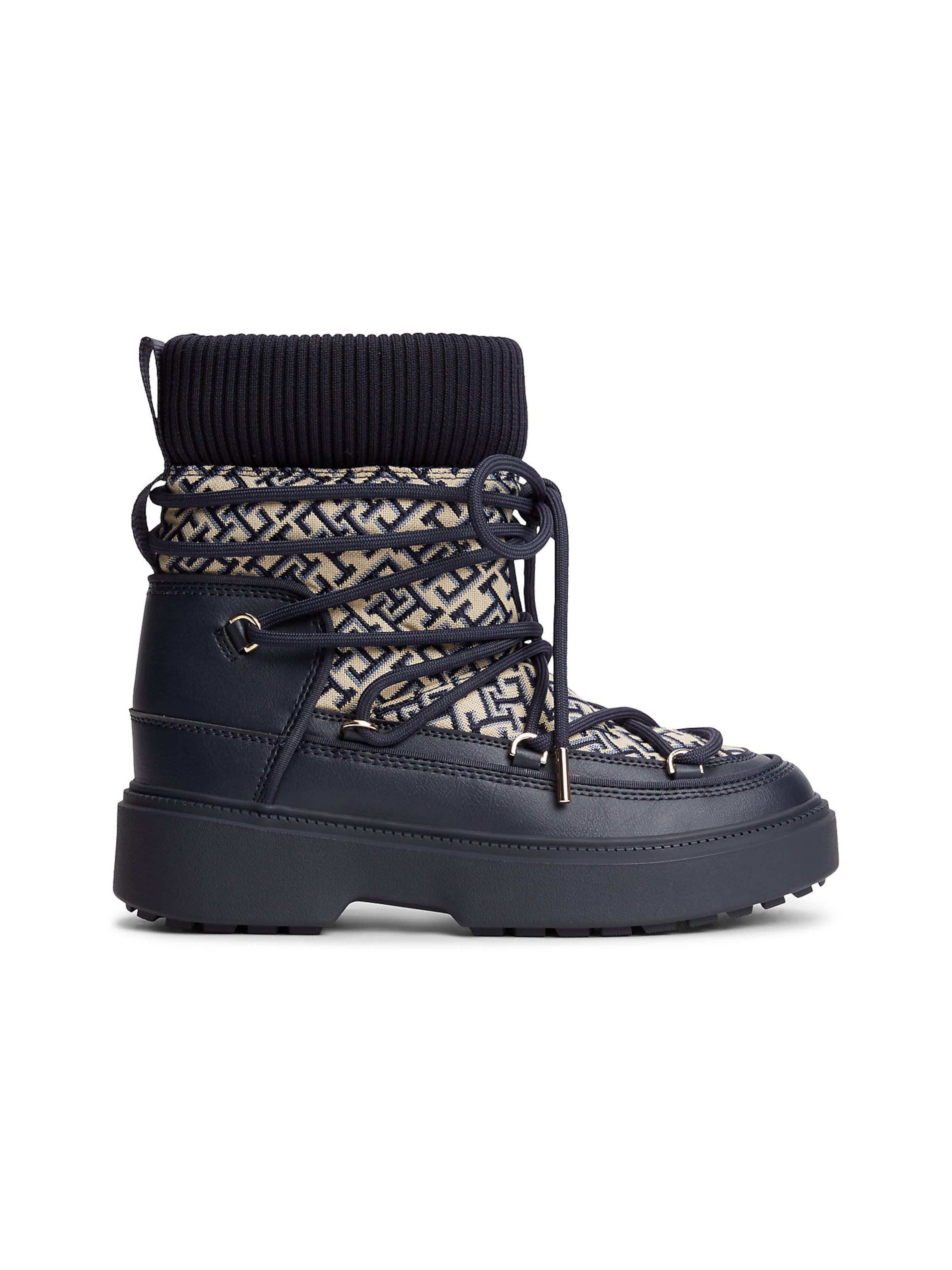 TOMMY HILFIGER Snowboots in Blau