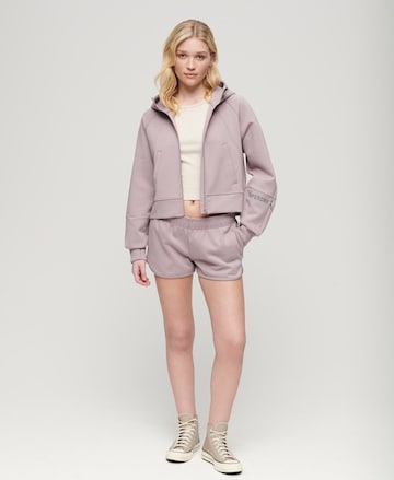 Superdry Sportjacke in Lila