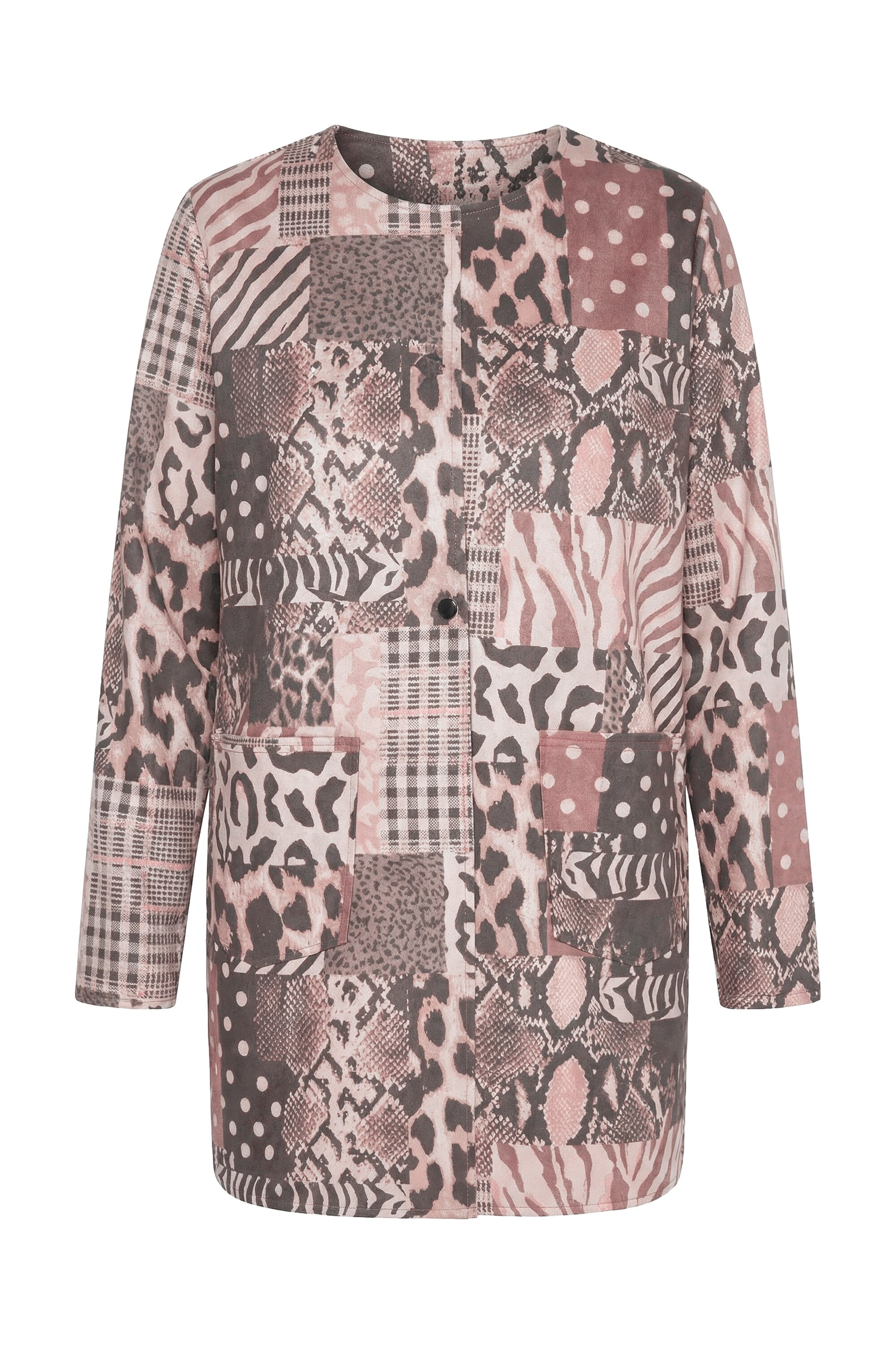 MIAMODA Tussenjas in Bruin: voorkant