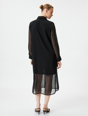 Koton Kleid in Schwarz