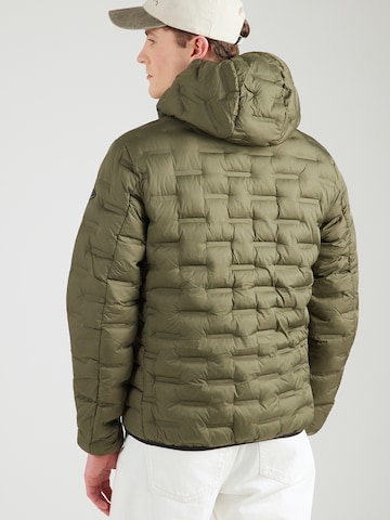 REPLAY Between-season jacket in Green: back