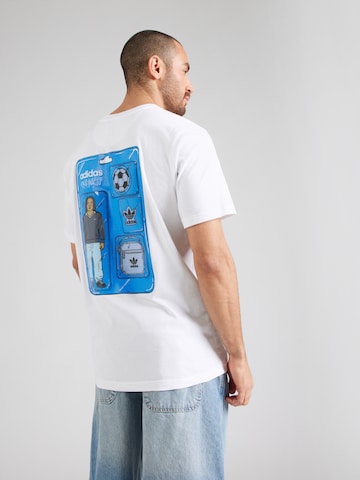 ADIDAS ORIGINALS Shirt 'ADI STARTER' in White: front