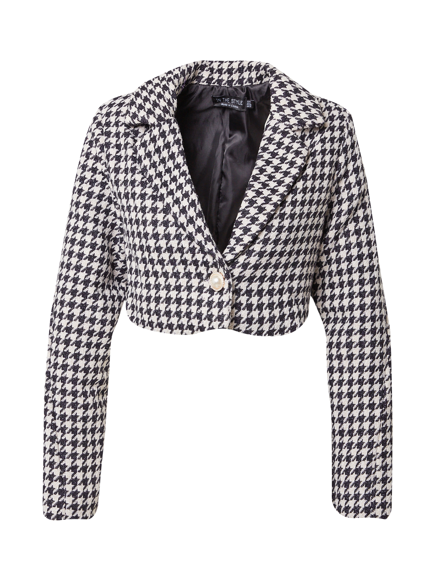 Donna bpxhf In The Style Blazer LORNA in Nero Donna bpxhf In The Style Blazer LORNA in Nero