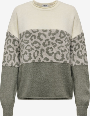 Pull-over 'ONLJADE' ONLY en gris : devant