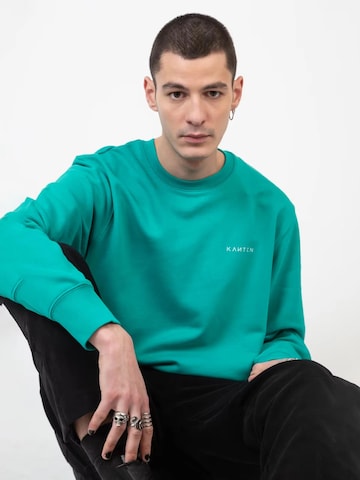 Kanten Sweatshirt 'Sweatshirt UltraBasic' in Green