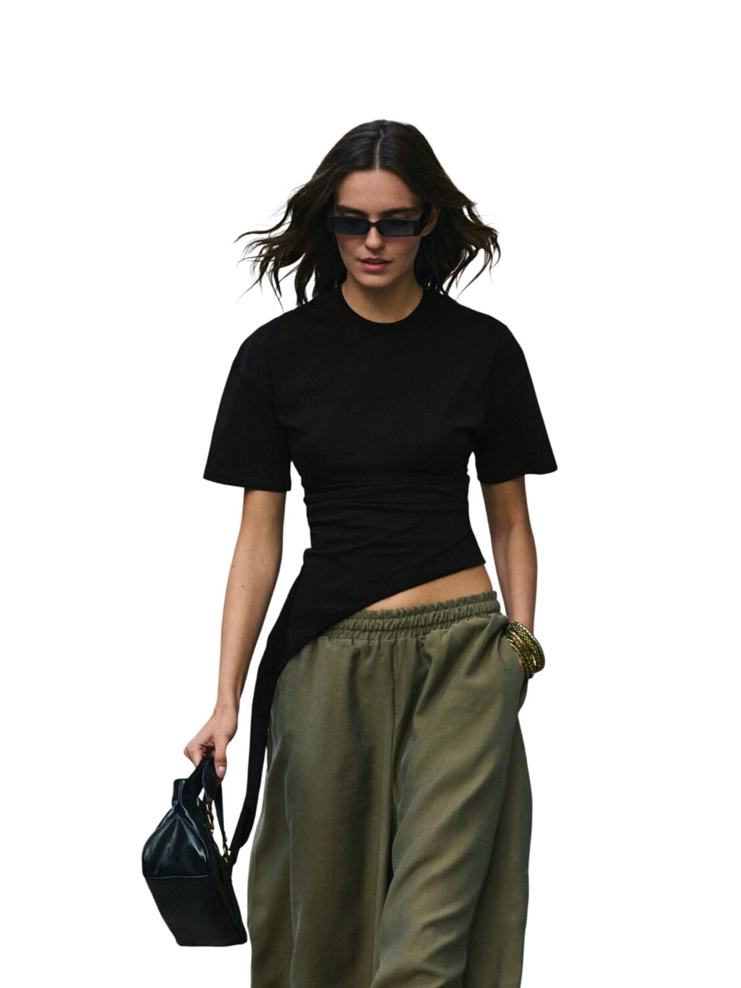 Grimelange Blouse in Black