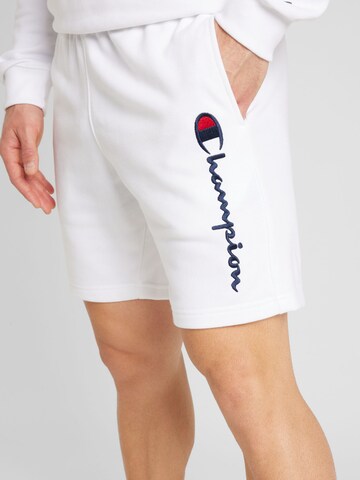 Champion Authentic Athletic Apparel regular Παντελόνι σε λευκό