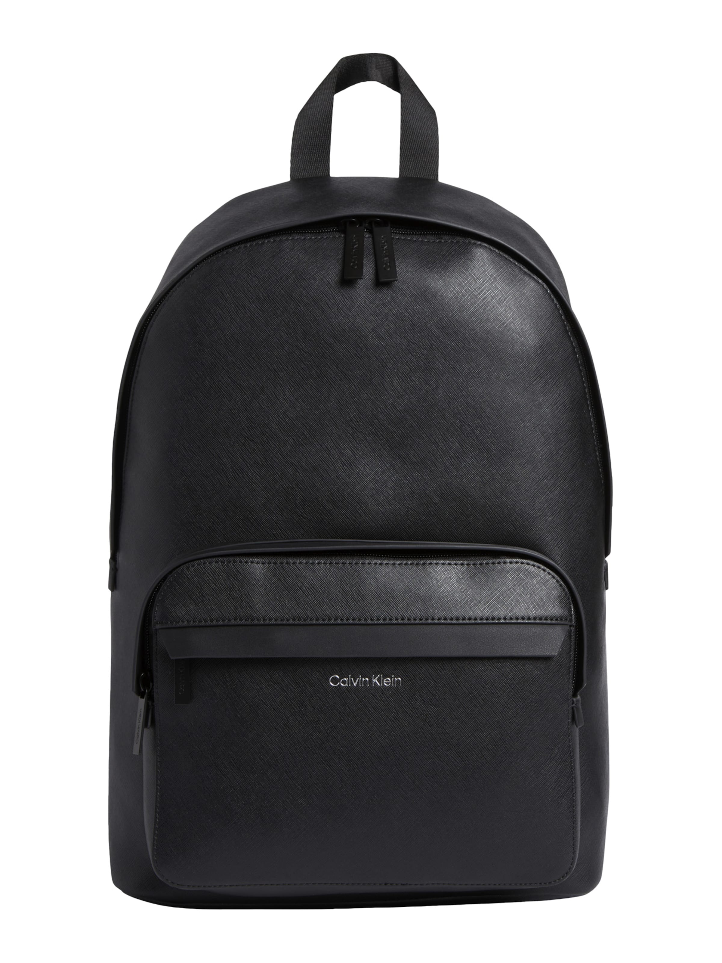 Calvin Klein Rugzak 'CK MUST' in Zwart: voorkant