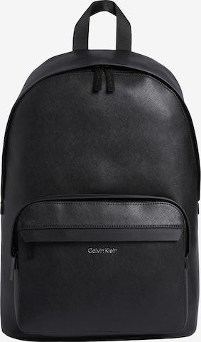 juoda Calvin Klein Kuprinė 'CK MUST': priekis